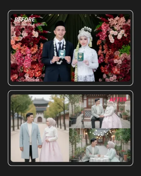 Tema Prewedding AI 2